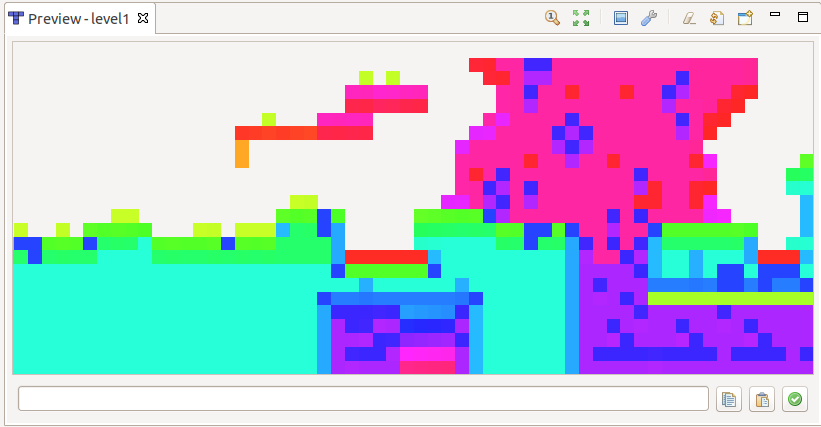 A default rendering of tilemap.